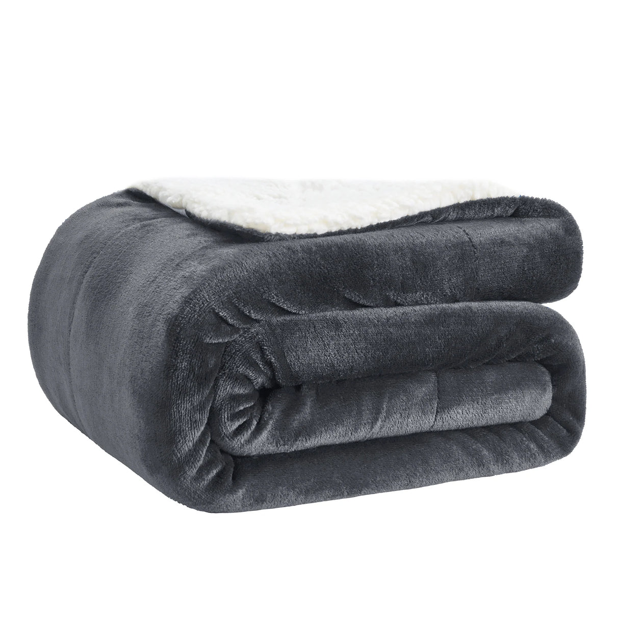 Luxiore Super Warm Soft Mink Flannel Sherpa Fleece Blanket | 480GSM Reversible Two Sided Winter Blanket