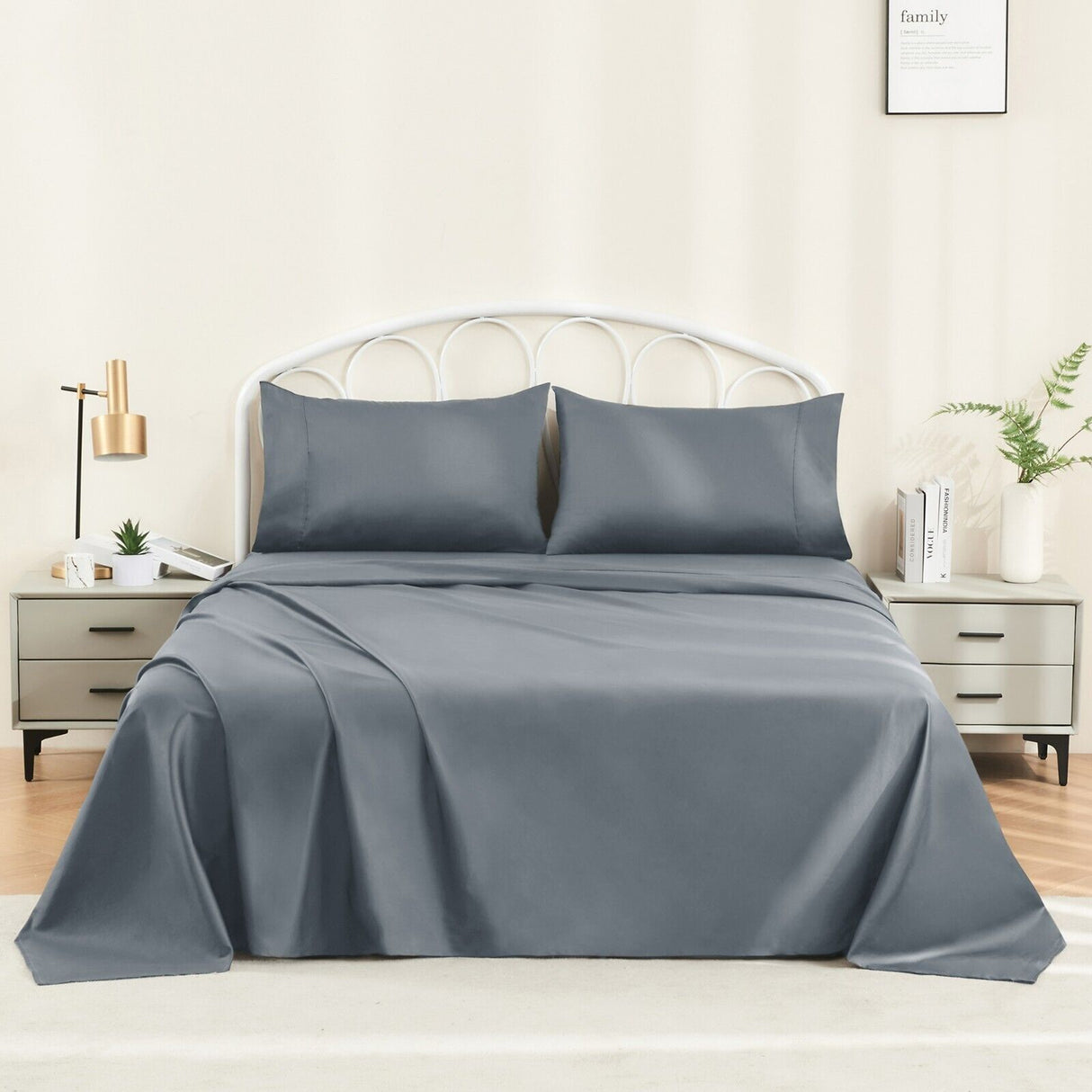 Luxiore 500TC Superior 100% Cotton Sheet Set | Super Fine Pure Cotton Luxury Sheets