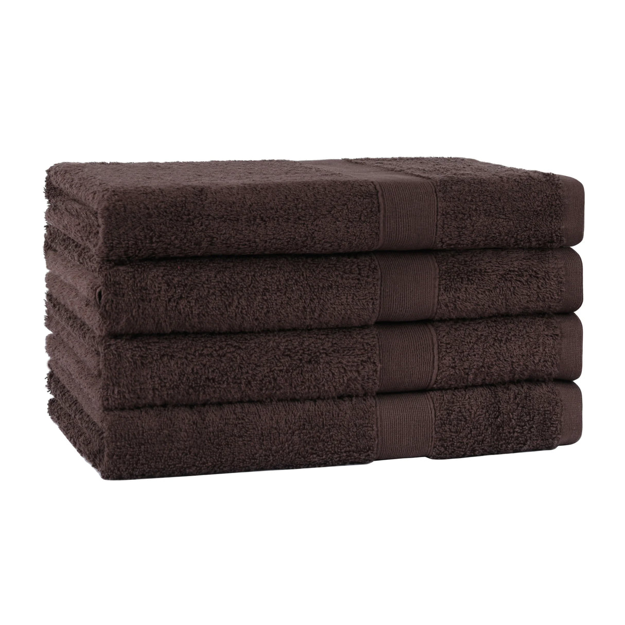 Set of Four Soft 100% Cotton 550GSM Bath Towels | High Absorbing Plush Cotton 4x Bath Towel Set