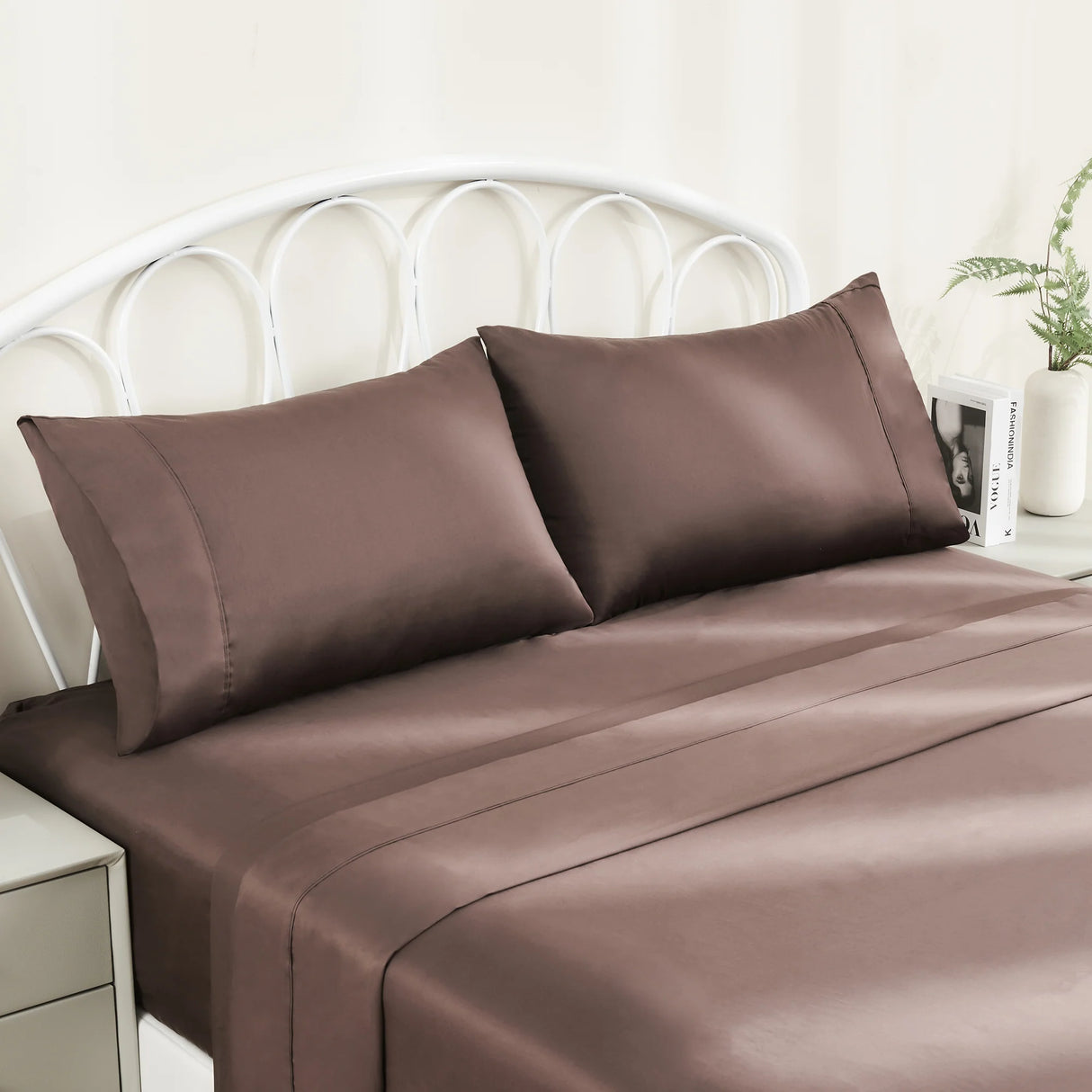 Luxiore 500TC Superior 100% Cotton Sheet Set | Super Fine Pure Cotton Luxury Sheets
