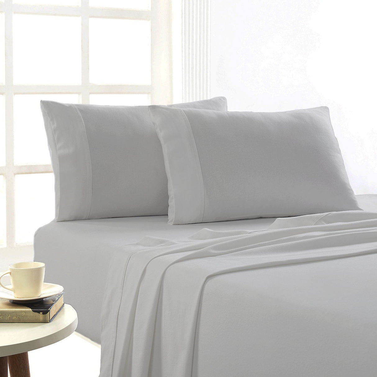175GSM  Premium 100% Egyptian Cotton Flannelette Sheet Set by Park Avenue |Winter Warm Bedding