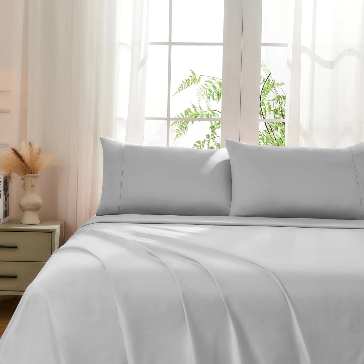 Luxiore 500TC Superior 100% Cotton Sheet Set | Super Fine Pure Cotton Luxury Sheets