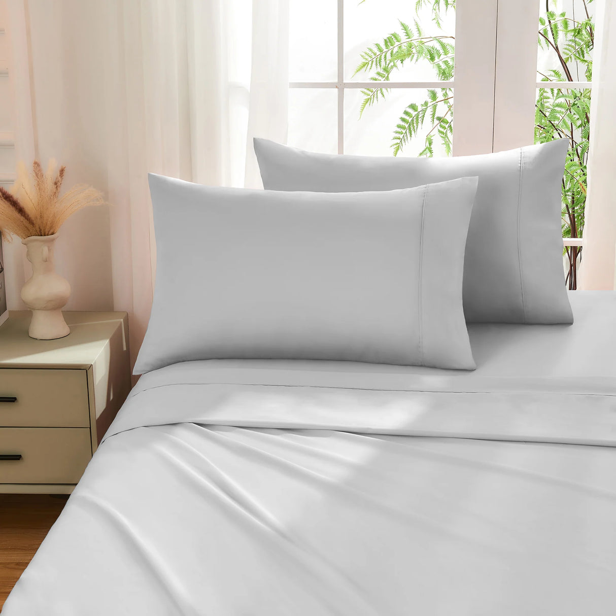 Luxiore 500TC Superior 100% Cotton Sheet Set | Super Fine Pure Cotton Luxury Sheets