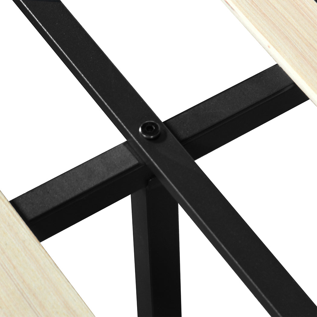 Duomo Blanco LED PU Leather Storage Bed with USB and 4 Draws | Multi Functional Storage LED Lights Bed Frame