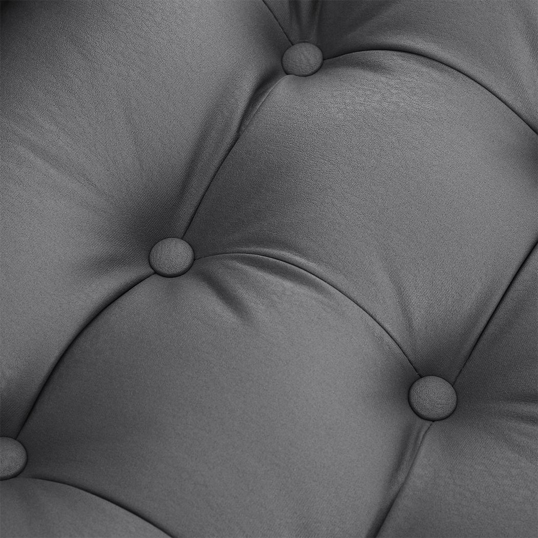 Upton Plush Premium Recliner Chair | Wood and Upholstered Adjustable Accent Chair