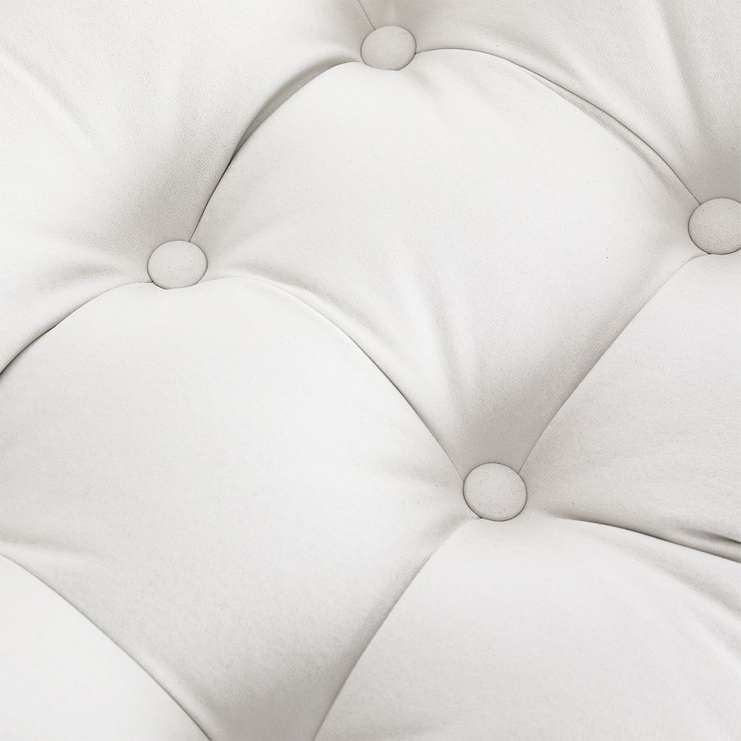 Upton Plush Premium Recliner Chair | Wood and Upholstered Adjustable Accent Chair