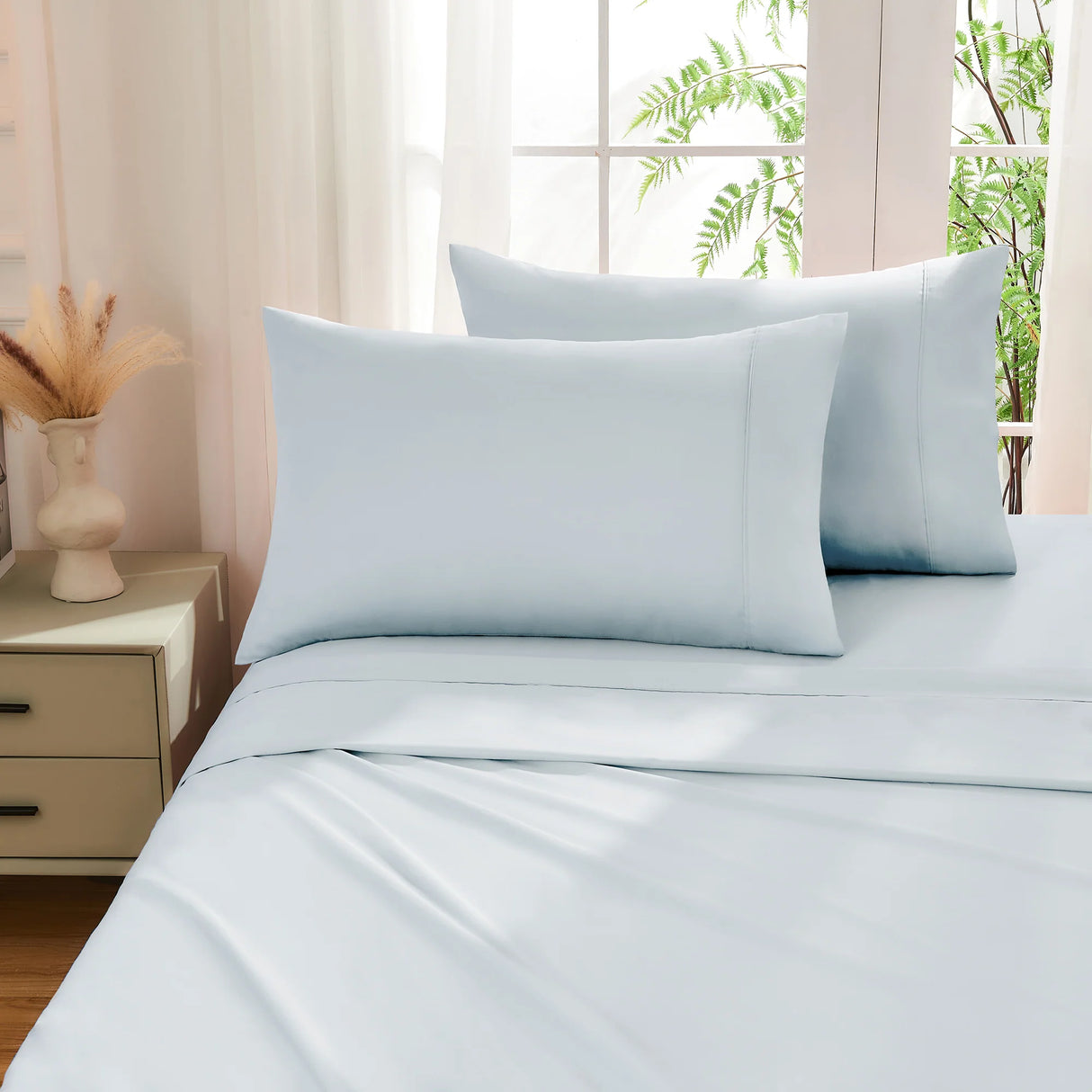 Luxiore 500TC Superior 100% Cotton Sheet Set | Super Fine Pure Cotton Luxury Sheets