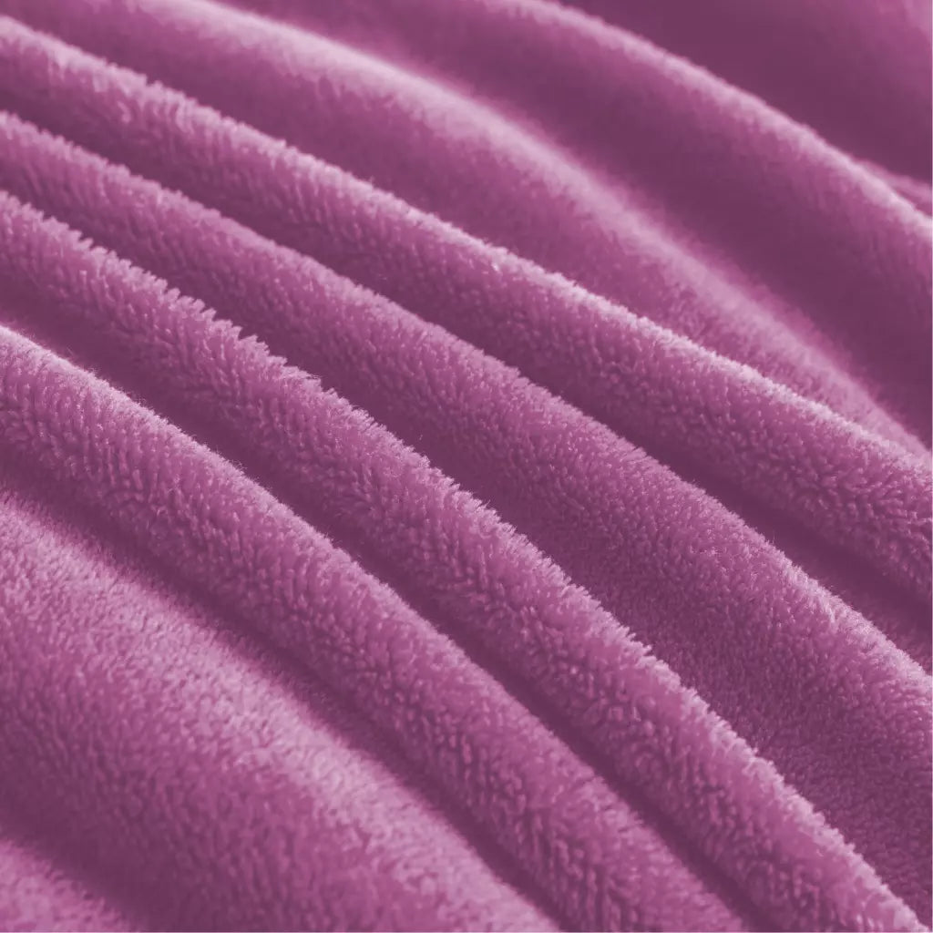 Plush 2 in 1 Teddy Sherpa Quilt Cover Set and Blanket | Warm Sherpa Bedding Set