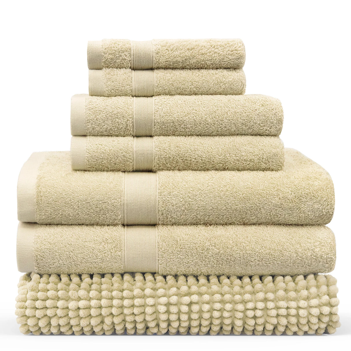 Luxiore Soft 100% Cotton 550GSM Towel Set | High Absorbing Superior Cotton Bath Towel Set
