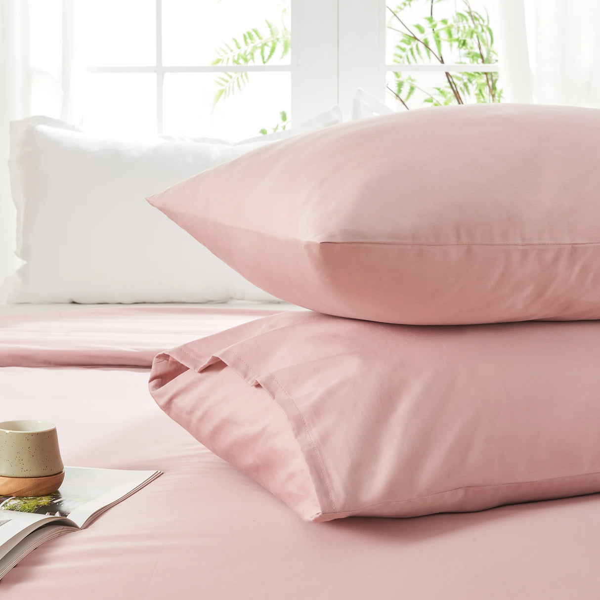 Luxiore 500TC Superior 100% Cotton Quilt Cover Set | Super Fine Pure Cotton Luxury Duvet Set