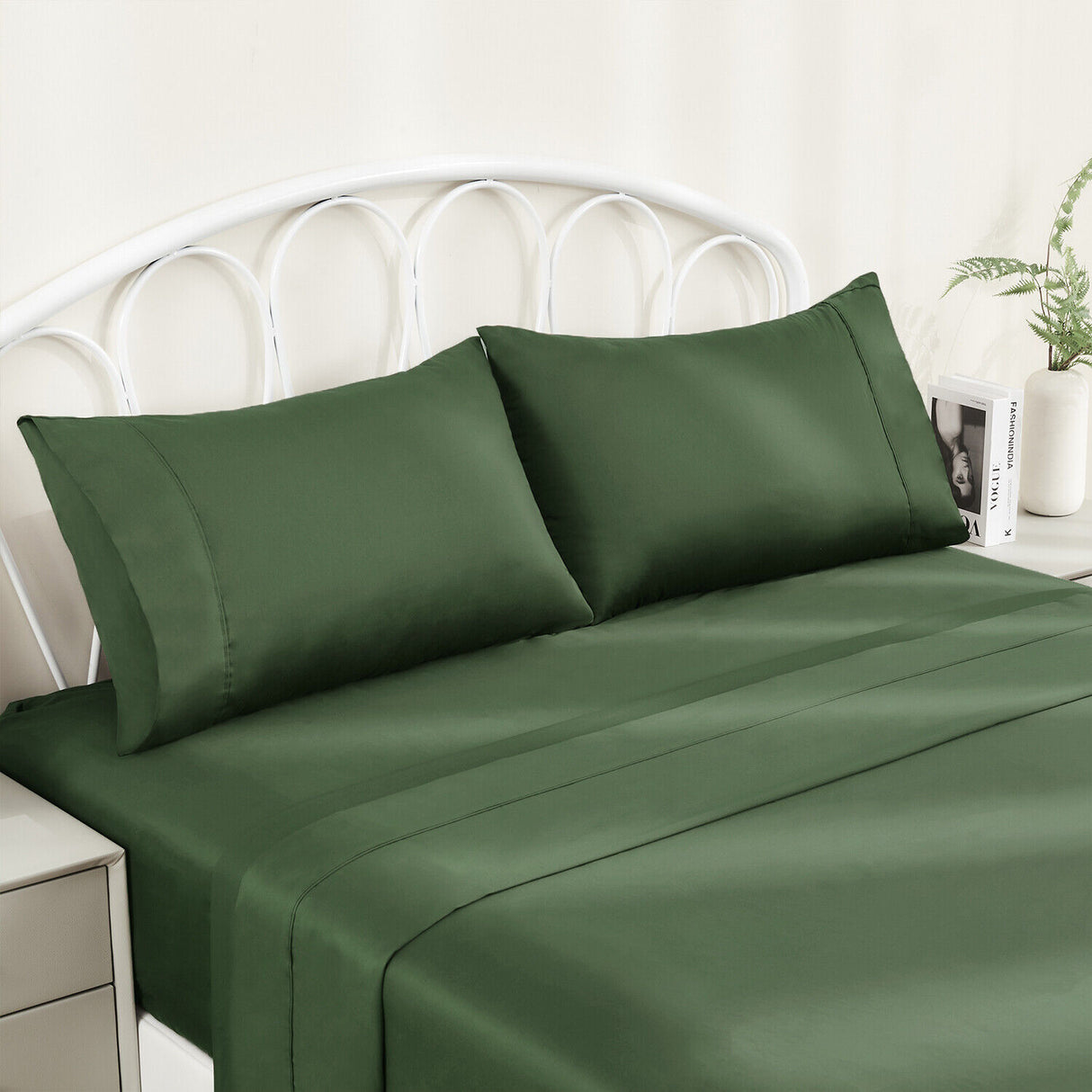 Luxiore 500TC Superior 100% Cotton Sheet Set | Super Fine Pure Cotton Luxury Sheets