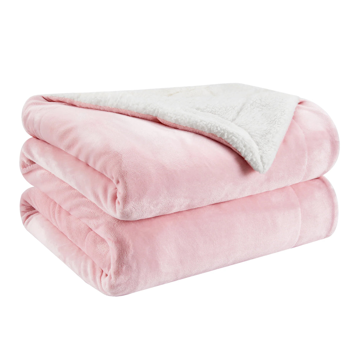 Luxiore Super Warm Soft Mink Flannel Sherpa Fleece Blanket | 480GSM Reversible Two Sided Winter Blanket