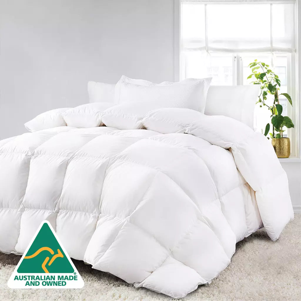 800GSM Aus Made High Quality Ultra-Warm Winter Quilt | Warm Microfibre Filling