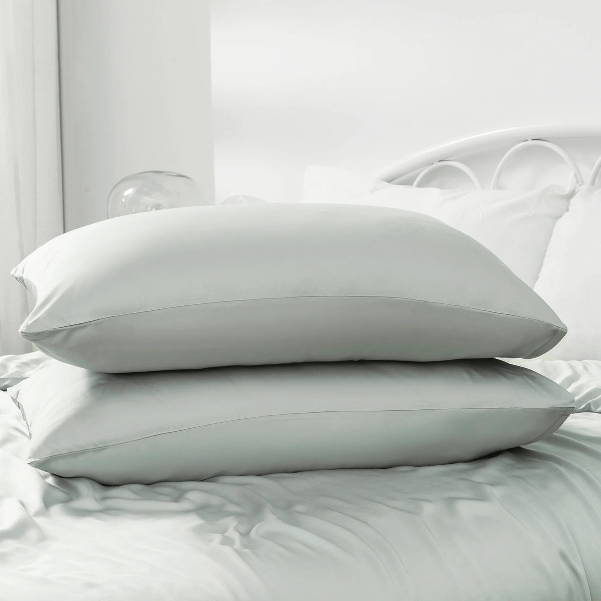 Luxiore Soft 100% Bamboo Eco Quilt Cover Set | Breathable Silky Pure Bamboo Duvet Set