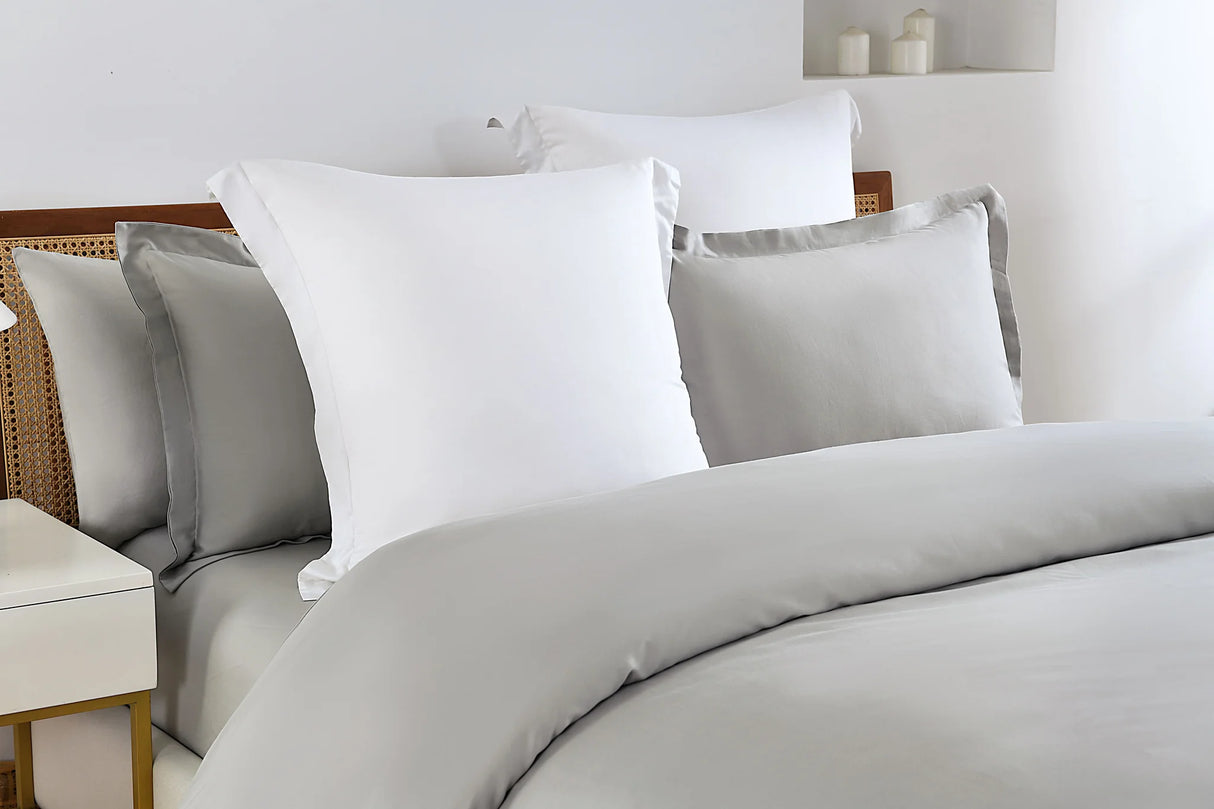 Luxore 400TC 100% Premium Egyptian Cotton Quilt Cover & Fitted Sheet Set | Super Fine Egyptian Cotton Bedding Set