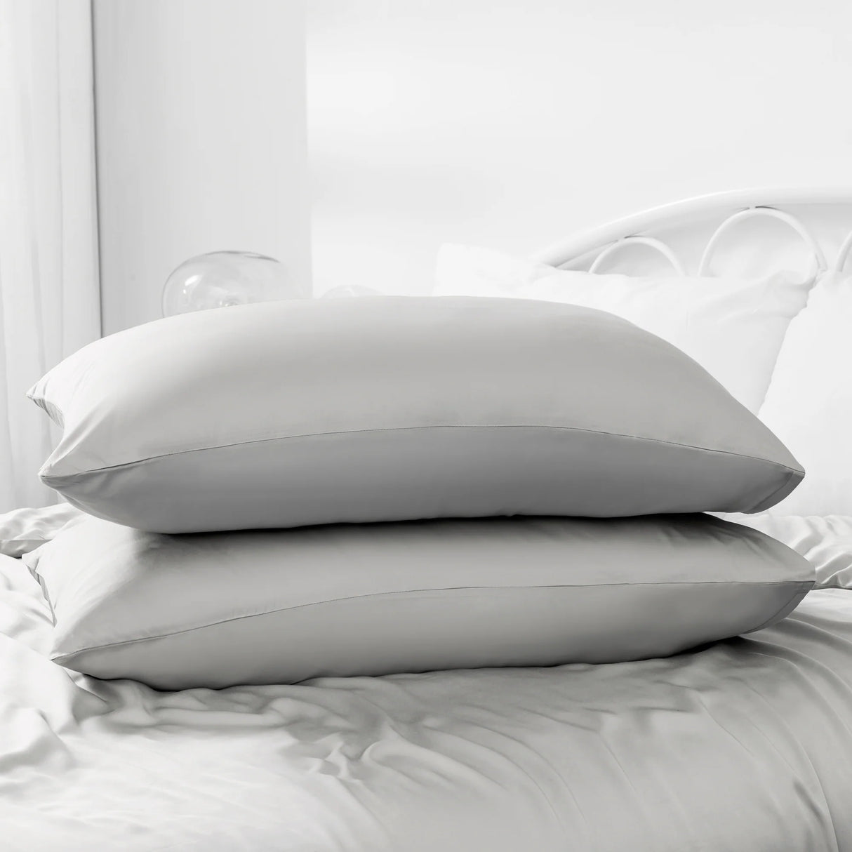 Luxiore Soft 100% Bamboo Eco Quilt Cover Set | Breathable Silky Pure Bamboo Duvet Set