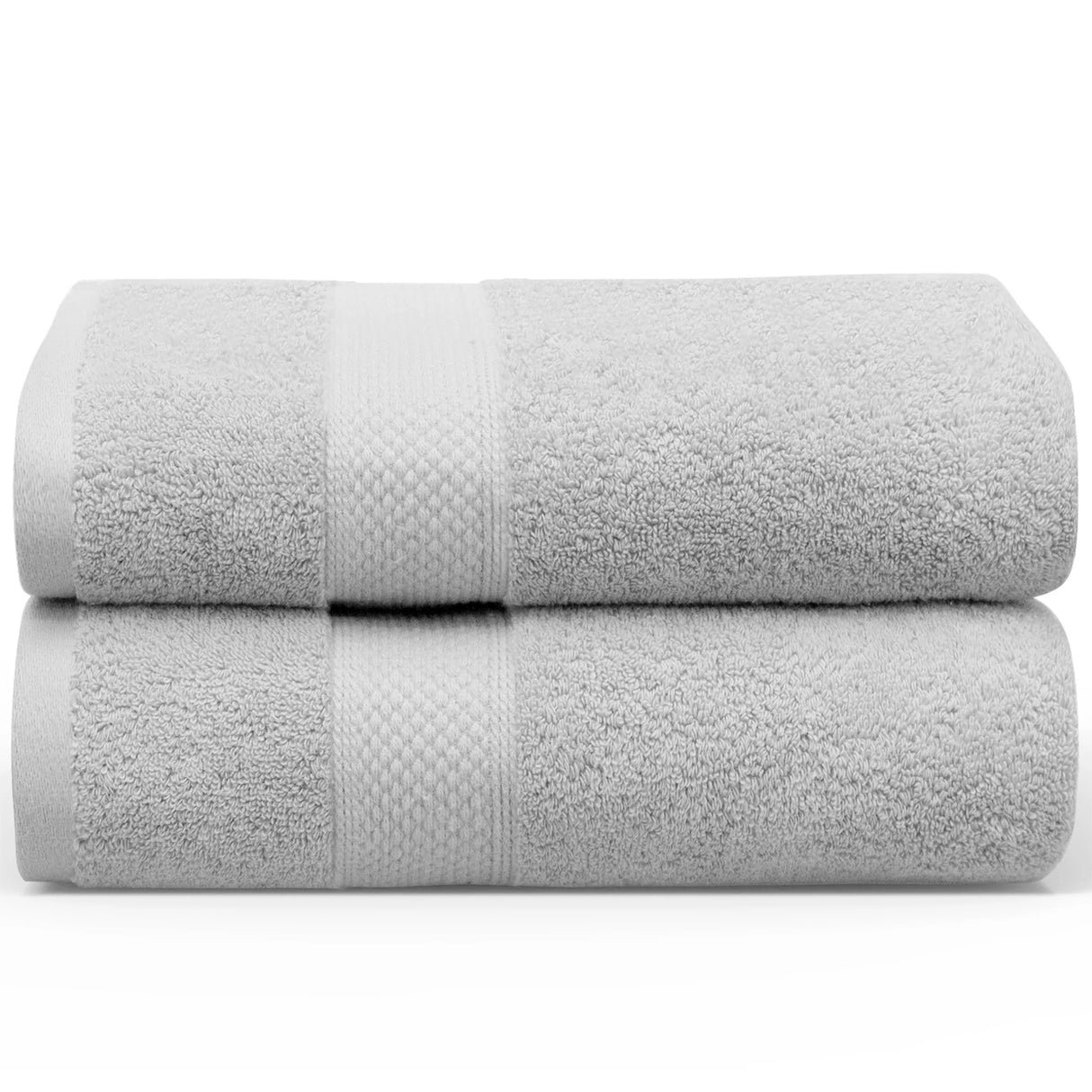 Two Extra Large Soft Cotton 650GSM Bath Sheet Set | High Absorbing  90 x 180cm 2x Bath Sheet Towel Set