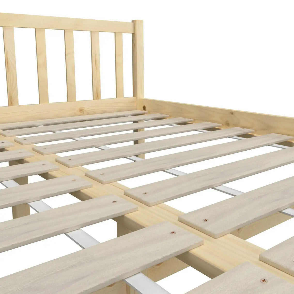Milano High Solid Quality Wooden Timber Platform Bed | Easy Assembly Quality Modern Bed Frame