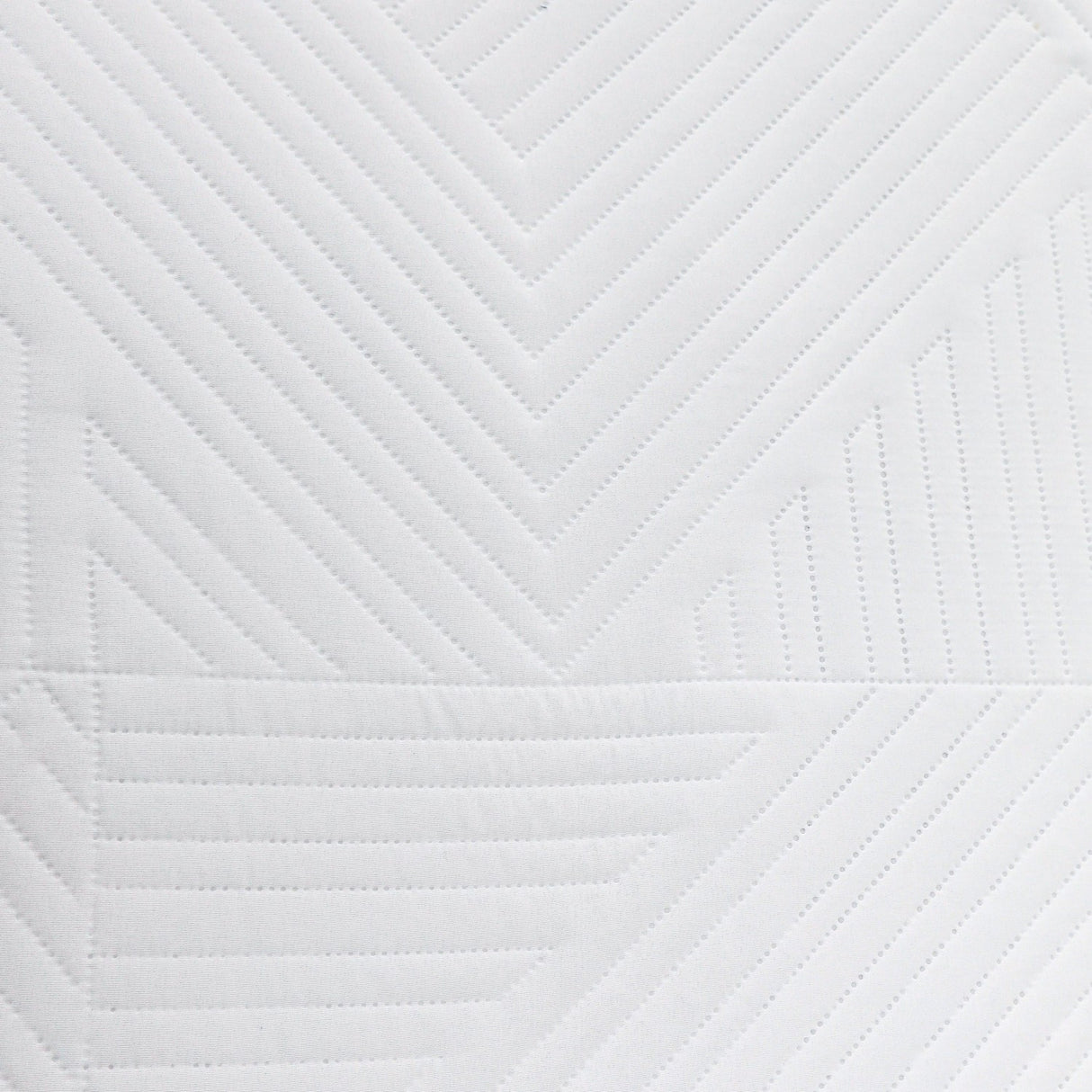 3 Piece Geometry Embossed Light Comforter Set | 3pc All Seasons Coverlet Bedspread