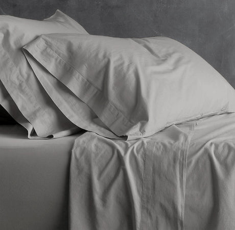 Premium European Vintage Washed Cotton Sheet Set by Park Avenue