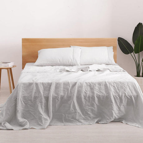 Luxore Premium Collection 100% European Flax Linen Sheet Set