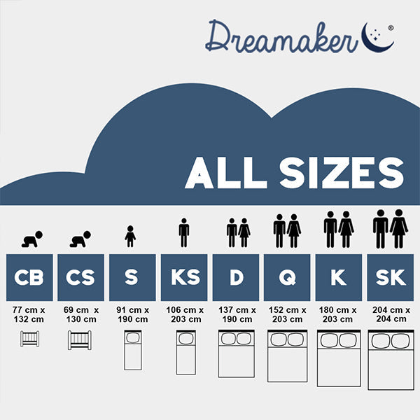 Luxore Premium Collection 100% Goose Down Fibre Quilt | Deluxe Warm Goose Down Doona