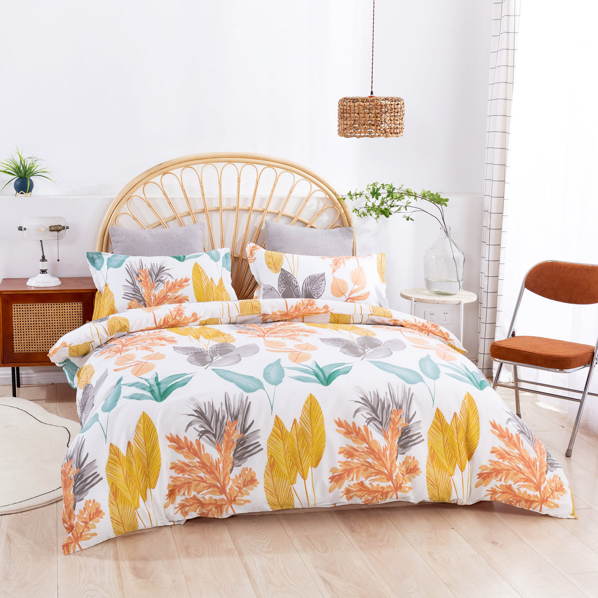 Luxore 250TC Autumn 100% Cotton Sateen Quilt Cover Set – Ontrendideas ...