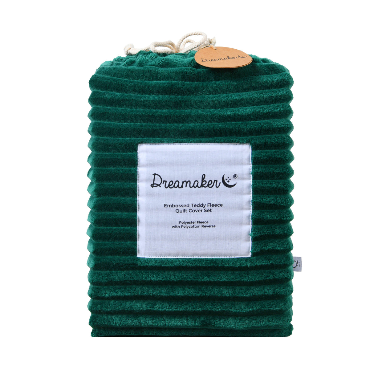 Luxore Warm Embossed Teddy Fleece Quilt Cover Set | Plush Teddy Fleece Duvet Cover Set