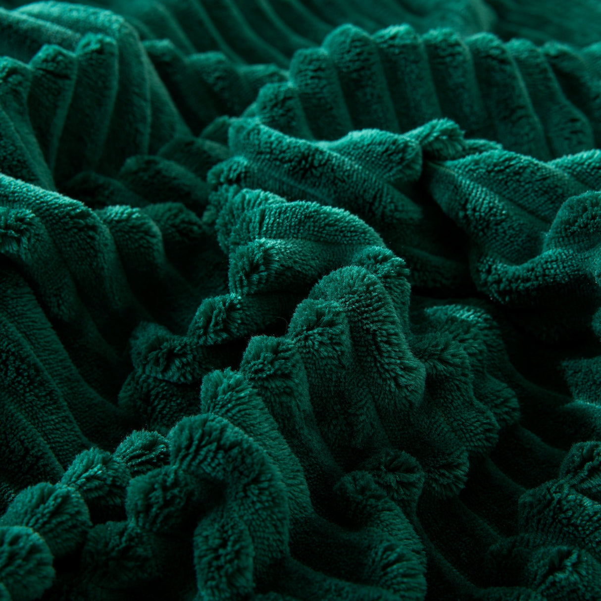 Luxore Warm Embossed Teddy Fleece Quilt Cover Set | Plush Teddy Fleece Duvet Cover Set