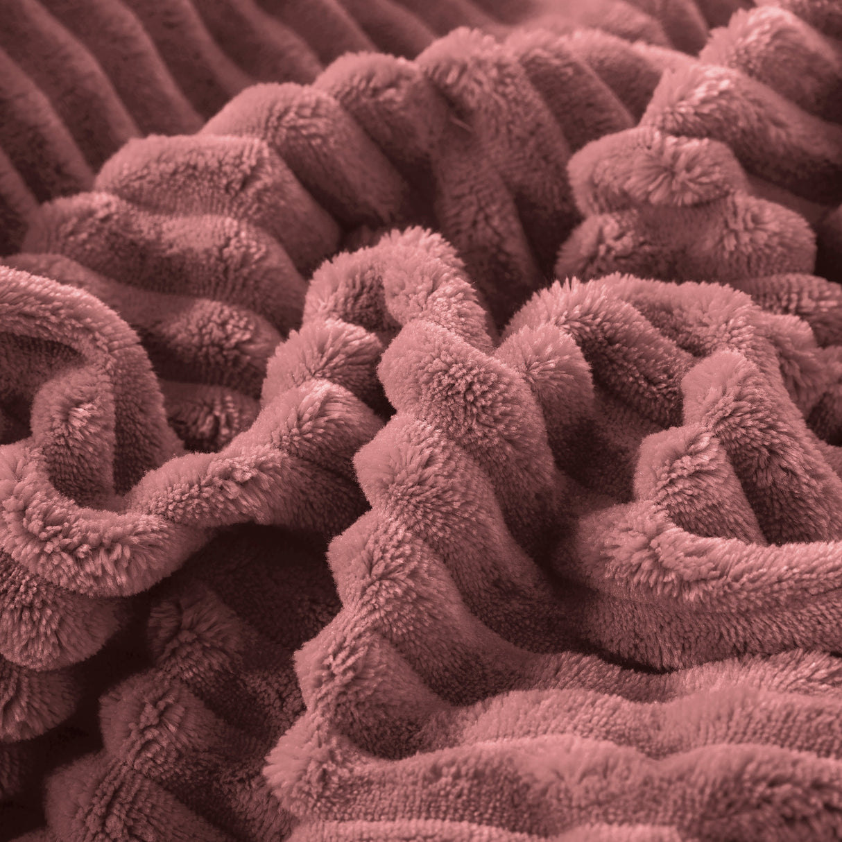 Luxore Warm Embossed Teddy Fleece Quilt Cover Set | Plush Teddy Fleece Duvet Cover Set