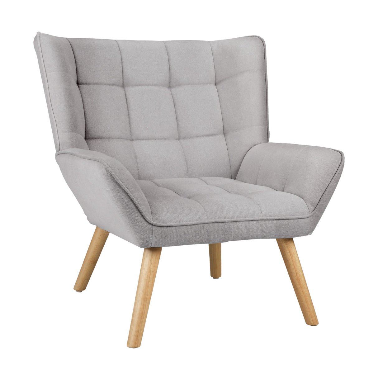 Mille Modern Fabric Accent Tub Armchair | Extra Large Soft Fabric Upholstered Lounge Chair