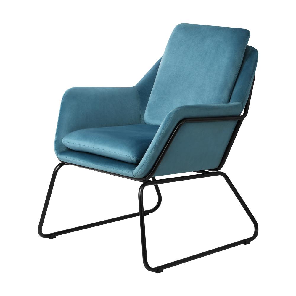 Arto Plush Velvet Upholstered Accent Tub Chair | Plush Sofa Lounge Archamir