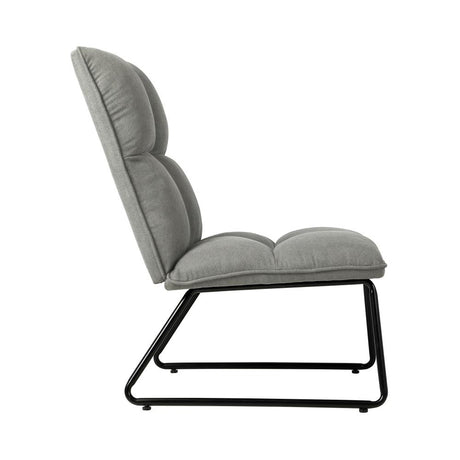 Aria Plush Velvet Upholstered Accent Chair | Plush Sofa Lounge Archamir