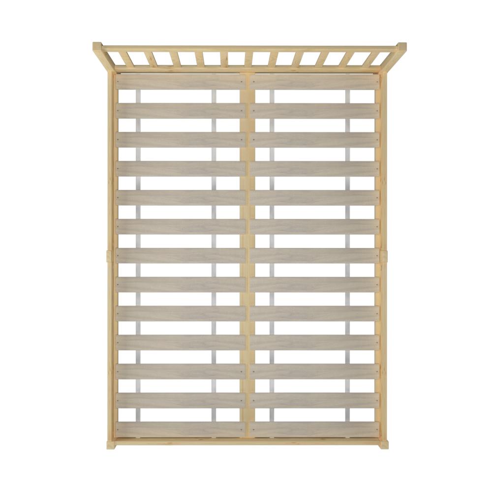 Milano High Solid Quality Wooden Timber Platform Bed | Easy Assembly Quality Modern Bed Frame