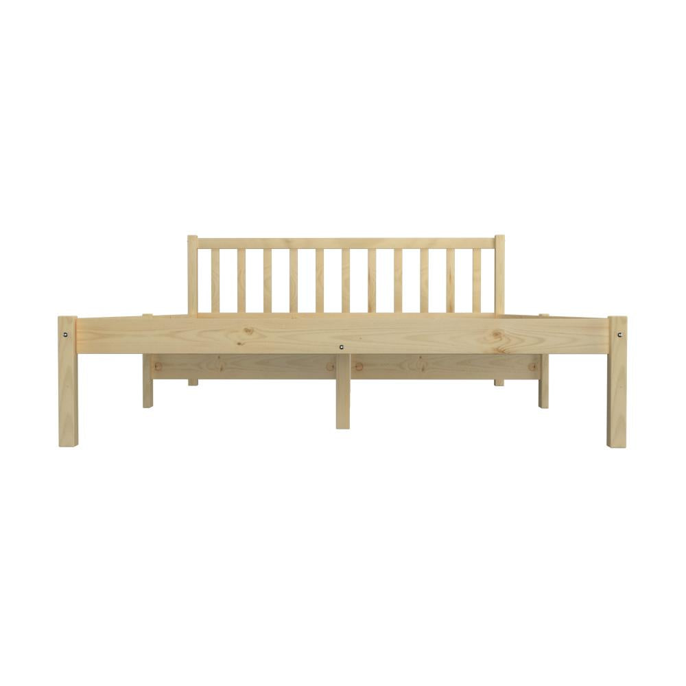 Milano High Solid Quality Wooden Timber Platform Bed | Easy Assembly Quality Modern Bed Frame