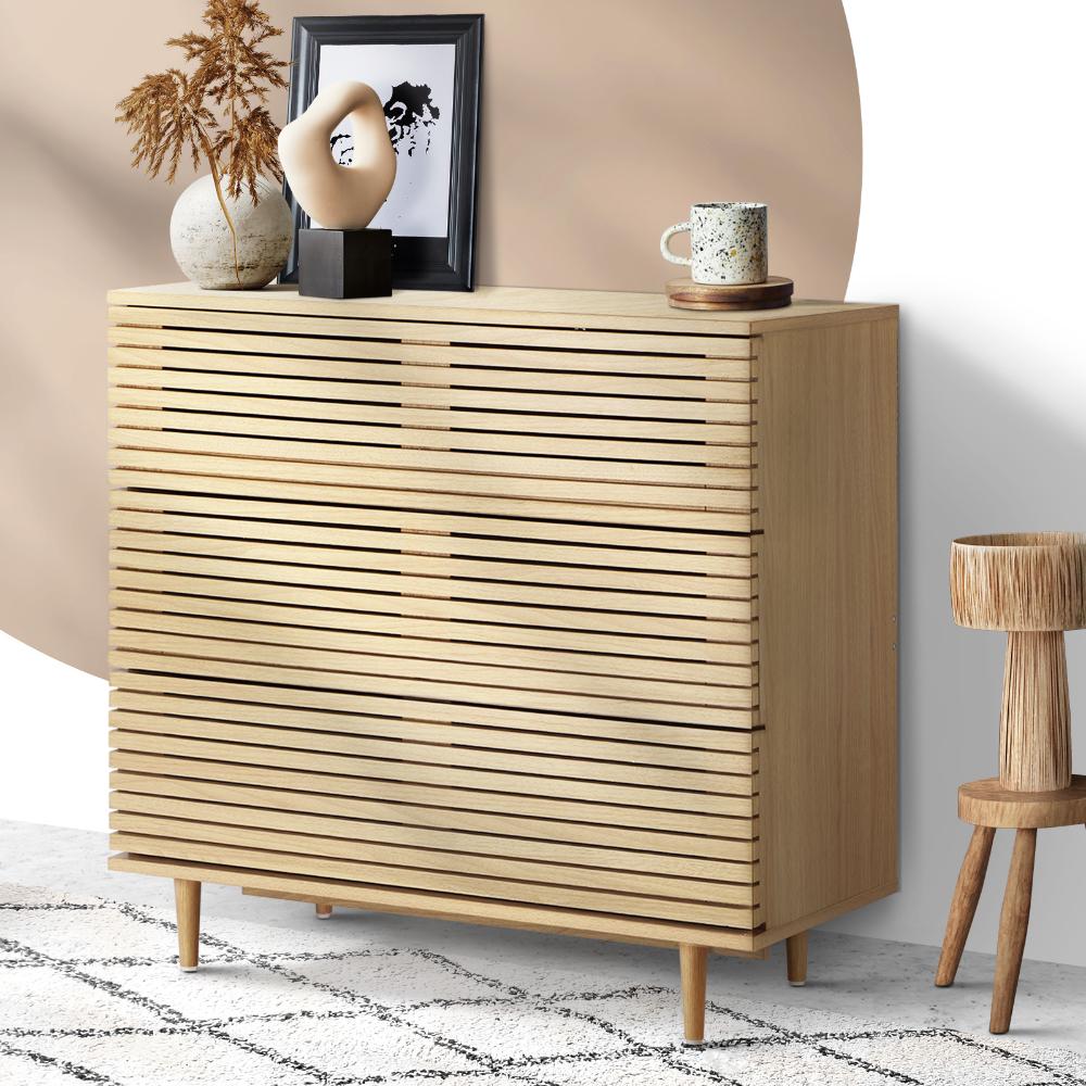 Centrum Bedroom 3 or 6 Chest of Drawers Tallboy Cabinet | Modern Tallboy Storage Dresser Cabinet