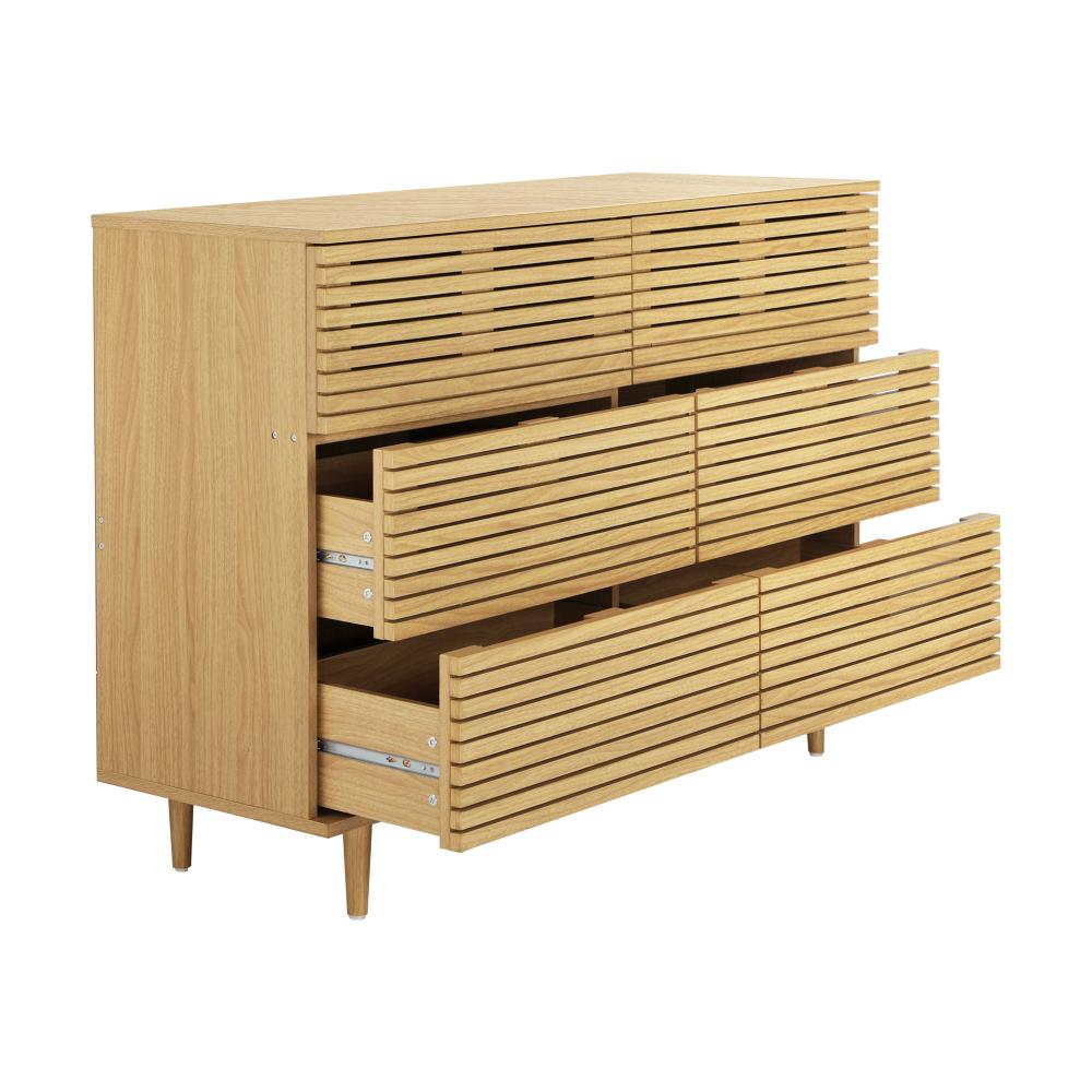Centrum Bedroom 3 or 6 Chest of Drawers Tallboy Cabinet | Modern Tallboy Storage Dresser Cabinet