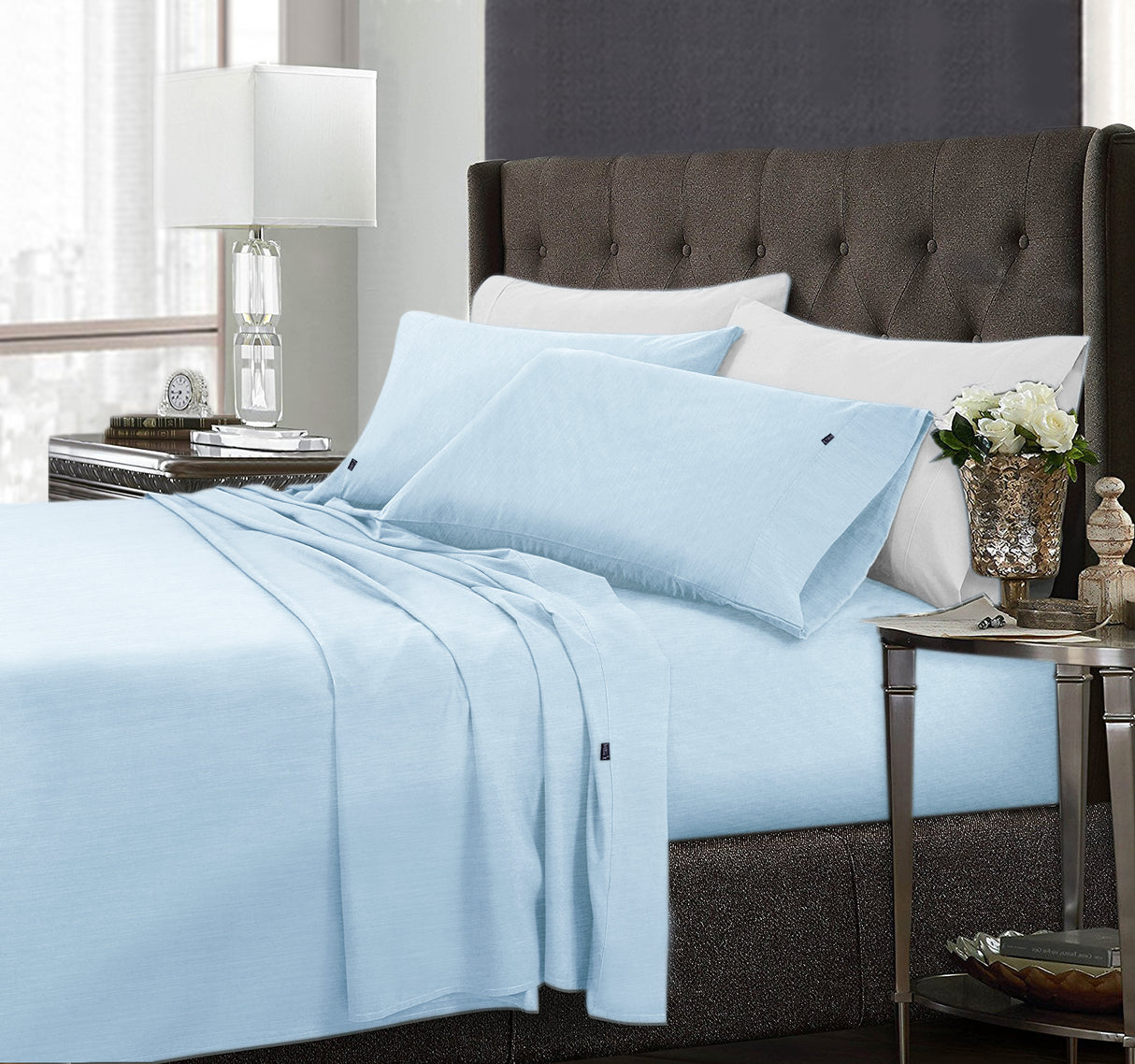 Premium Cooling 100% Bamboo Sheet Set | Soft Cooling Bamboo Sheets High Quality Bamboo