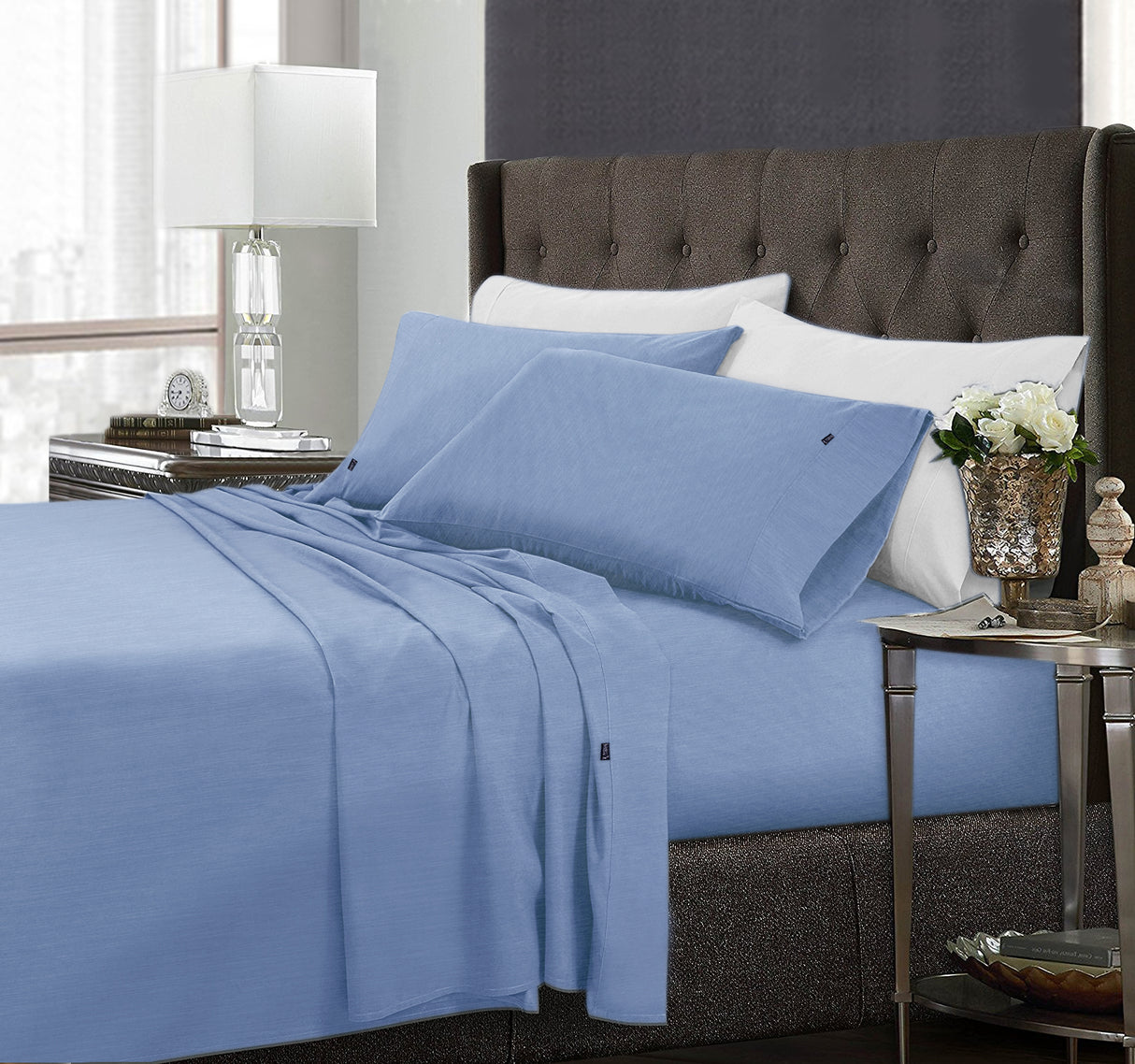 Premium Cooling 100% Bamboo Sheet Set | Soft Cooling Bamboo Sheets High Quality Bamboo