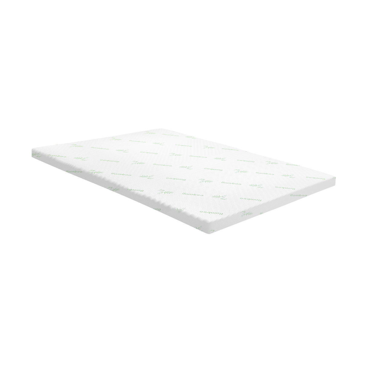 7 Zone 8cm Premium Bamboo GEL Memory Foam Mattress Topper Summer Cooling Memory Foam Topper