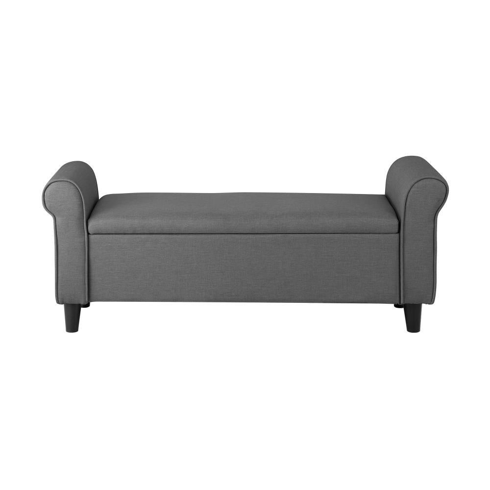 Premium Fabric Two in One Ottoman Storage Bench| Mini Day Bed Blanket Box