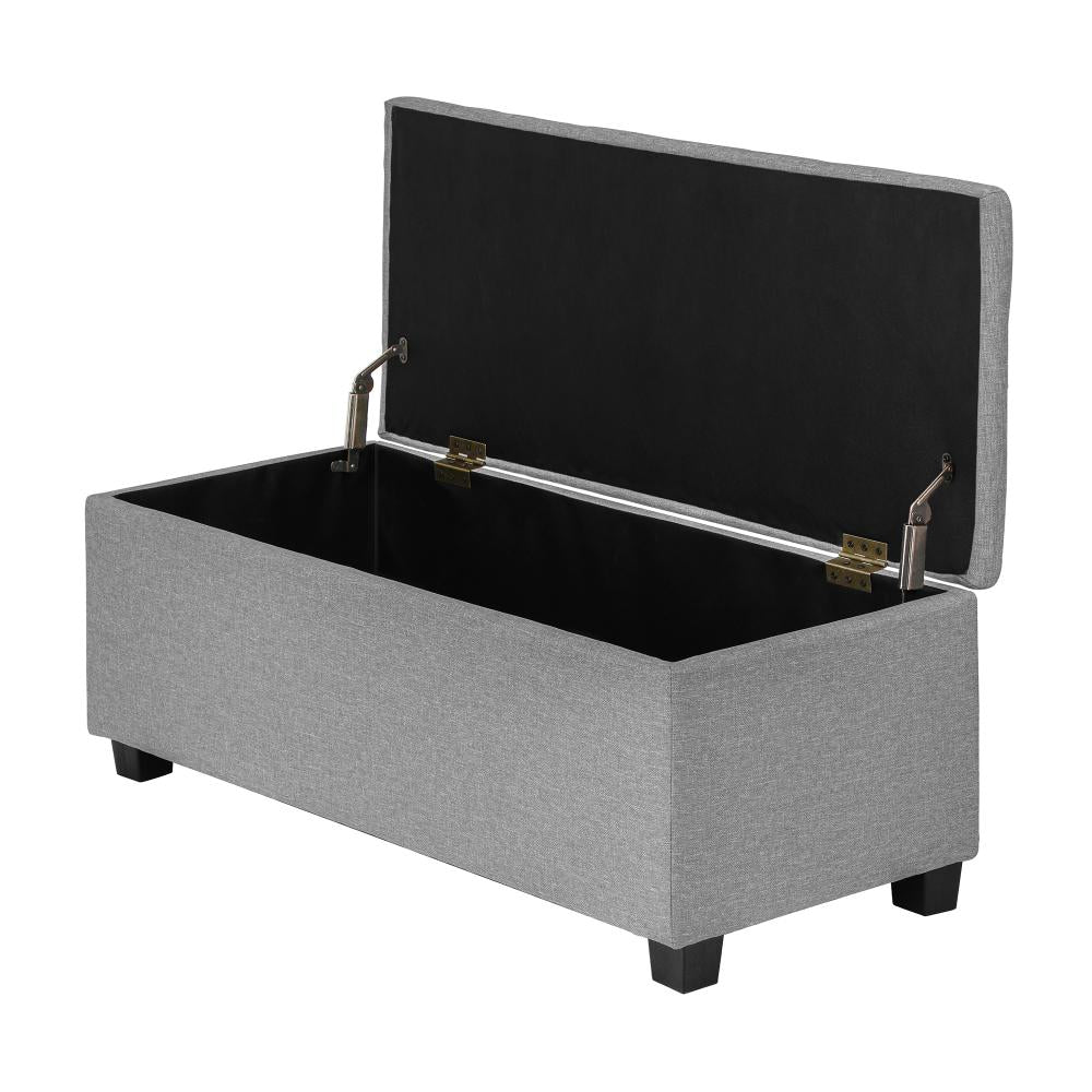 Premium Two in One Ottoman Storage Box and Seating Bench | Blanket Box