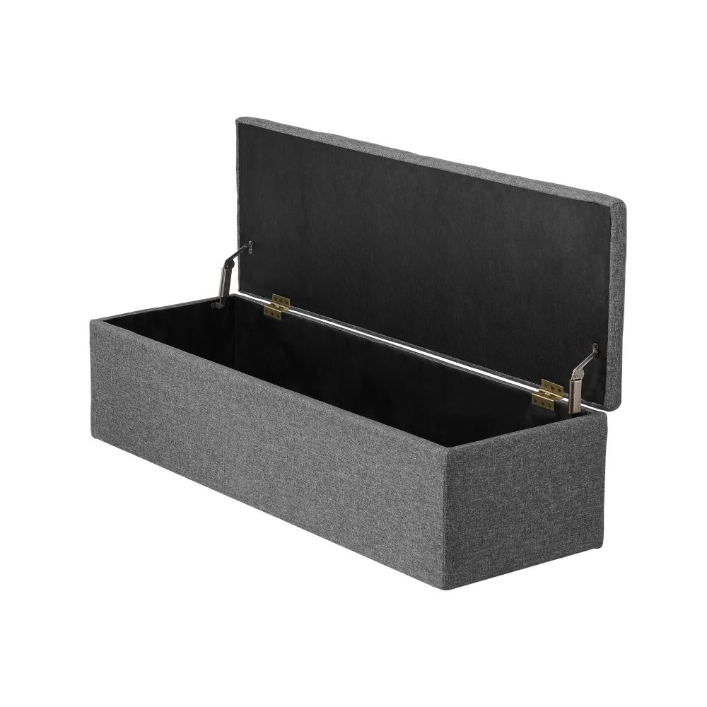 Premium Two in One Ottoman Storage Box and Seating Bench | Blanket Box