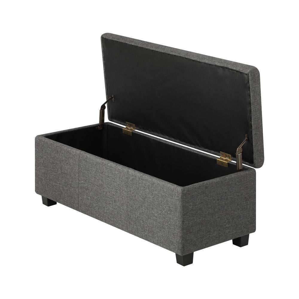 Premium Two in One Ottoman Storage Box and Seating Bench | Blanket Box
