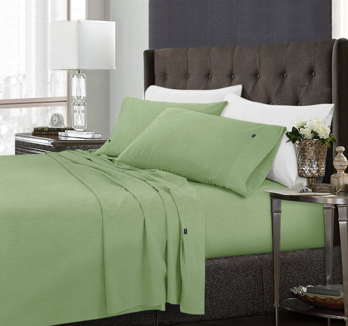 Premium Cooling 100% Bamboo Sheet Set | Soft Cooling Bamboo Sheets High Quality Bamboo