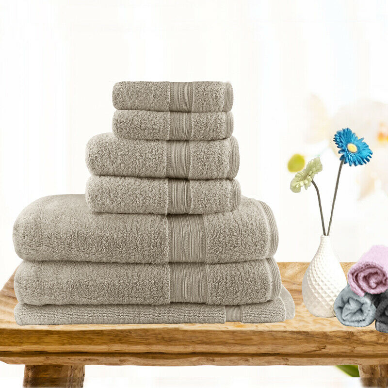 Softouch Highly Absorbent 100% Premium Cotton Towel Set | Hotel Quality Towel Sets