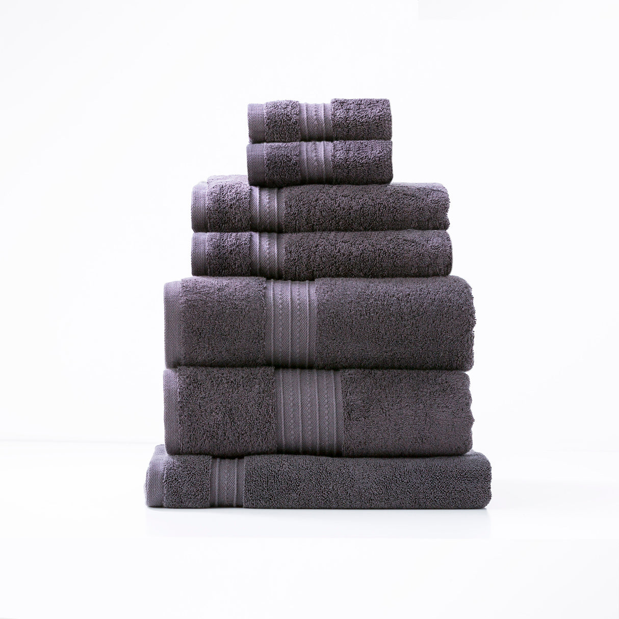 100% Cotton 650 GSM Low Twist Towel Set by Renee Taylor