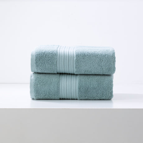 Extra Large 100% Cotton 650 GSM Low Twist Bath Sheet by Renee Taylor
