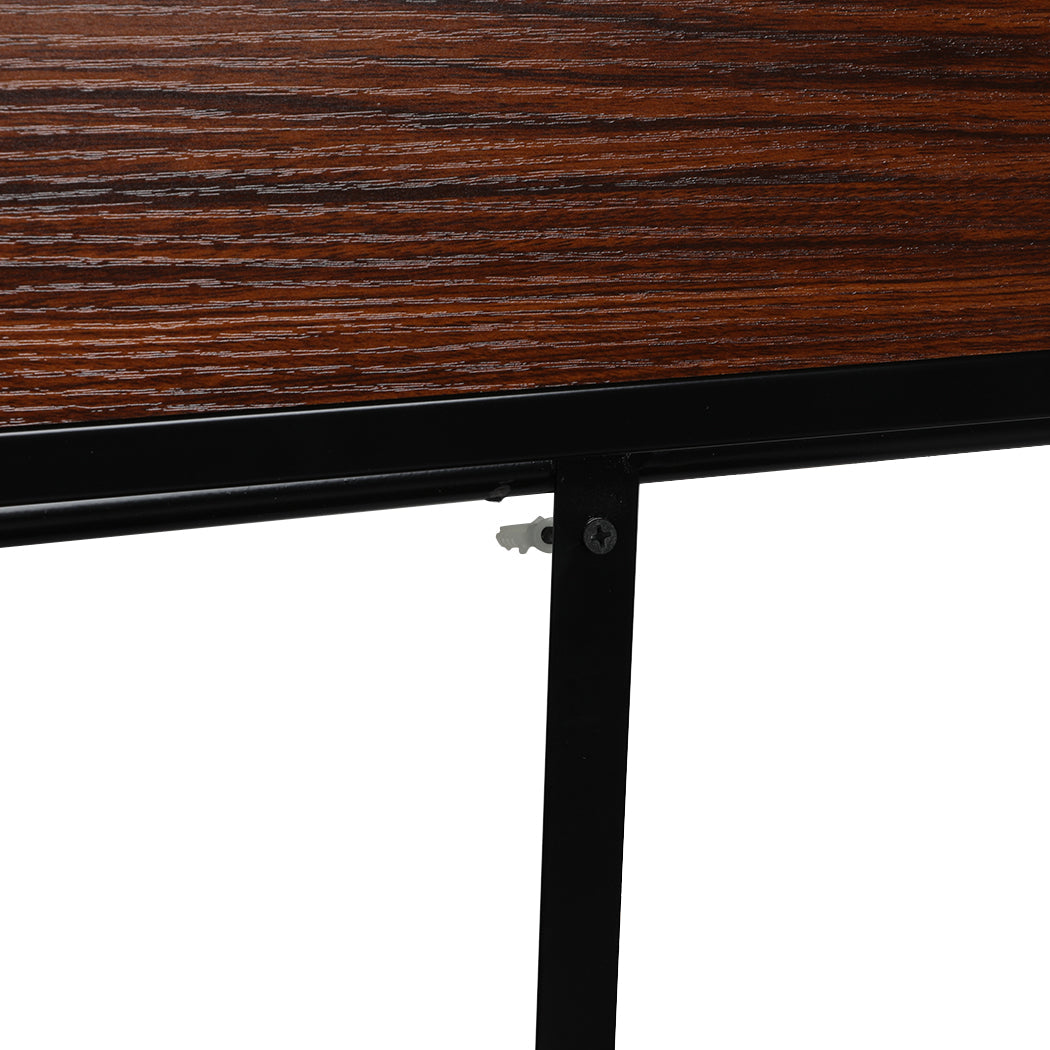 Crasus Foldable Portable Metal 4 Tier Display Unit | Modern Versatile Storage Bookshelf Display