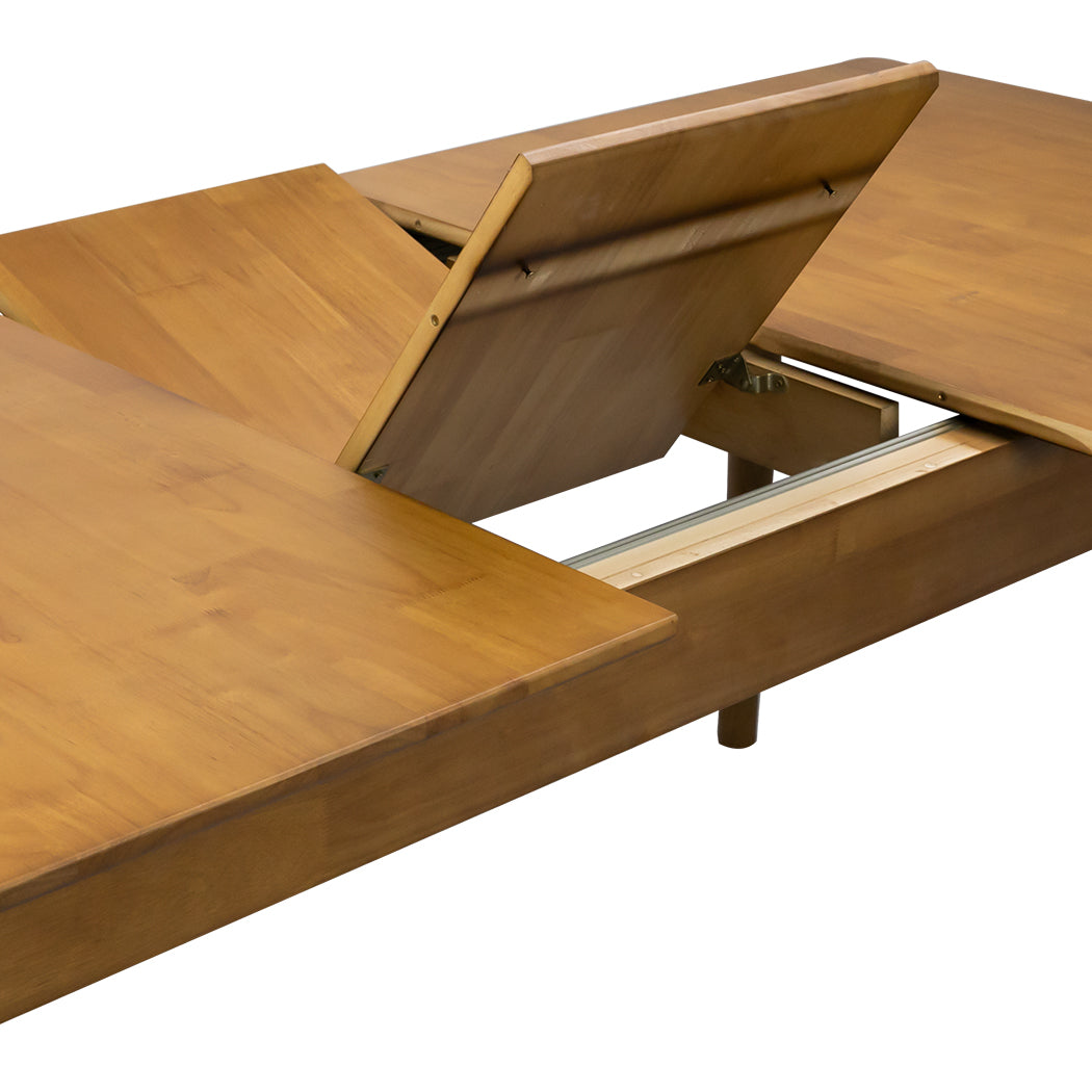 Tuscan 1.6-2M Extendable Wooden Dining Table | 8-10 Seater Premium Modern Dining Table